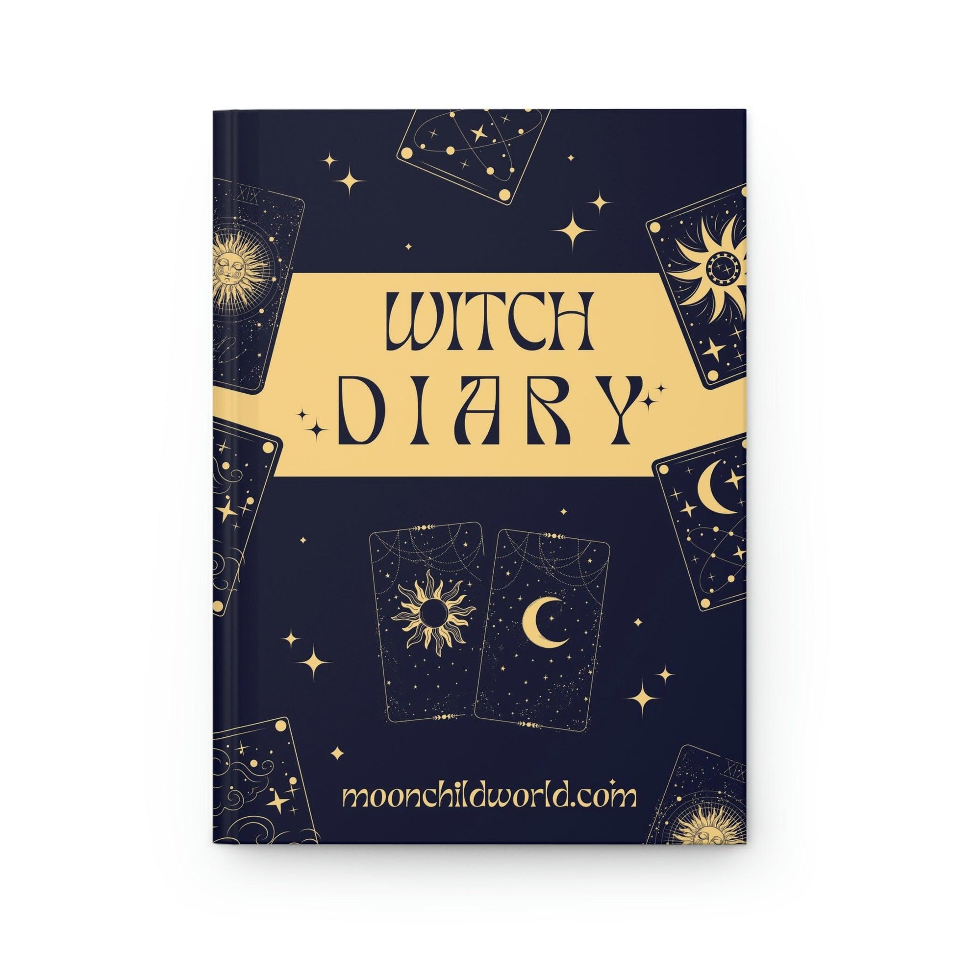 Witch Journal Magical Sun Moon Notebook-MoonChildWorld