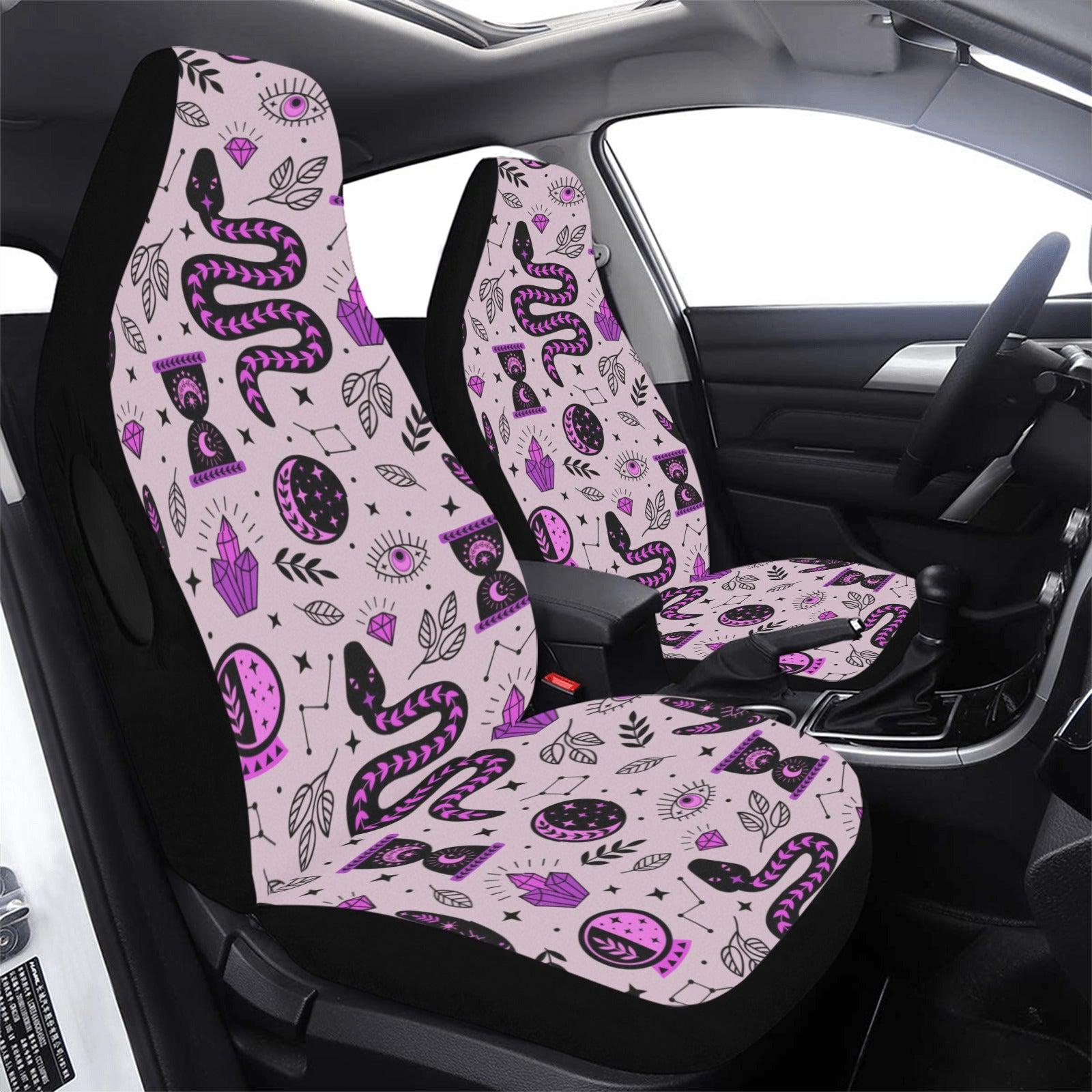 Gothic snake witchy Car Seat Covers Halloween Car seat covers-MoonChildWorld