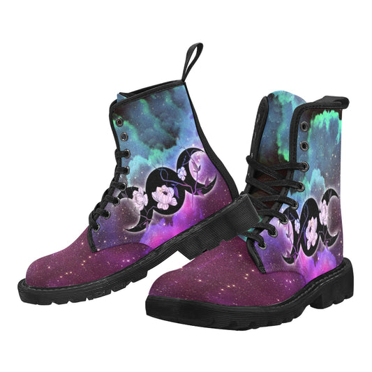 Triple moon wicca Martin Boots