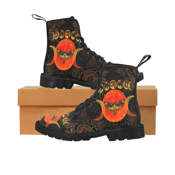 Death moth moon witchy Martin Boots