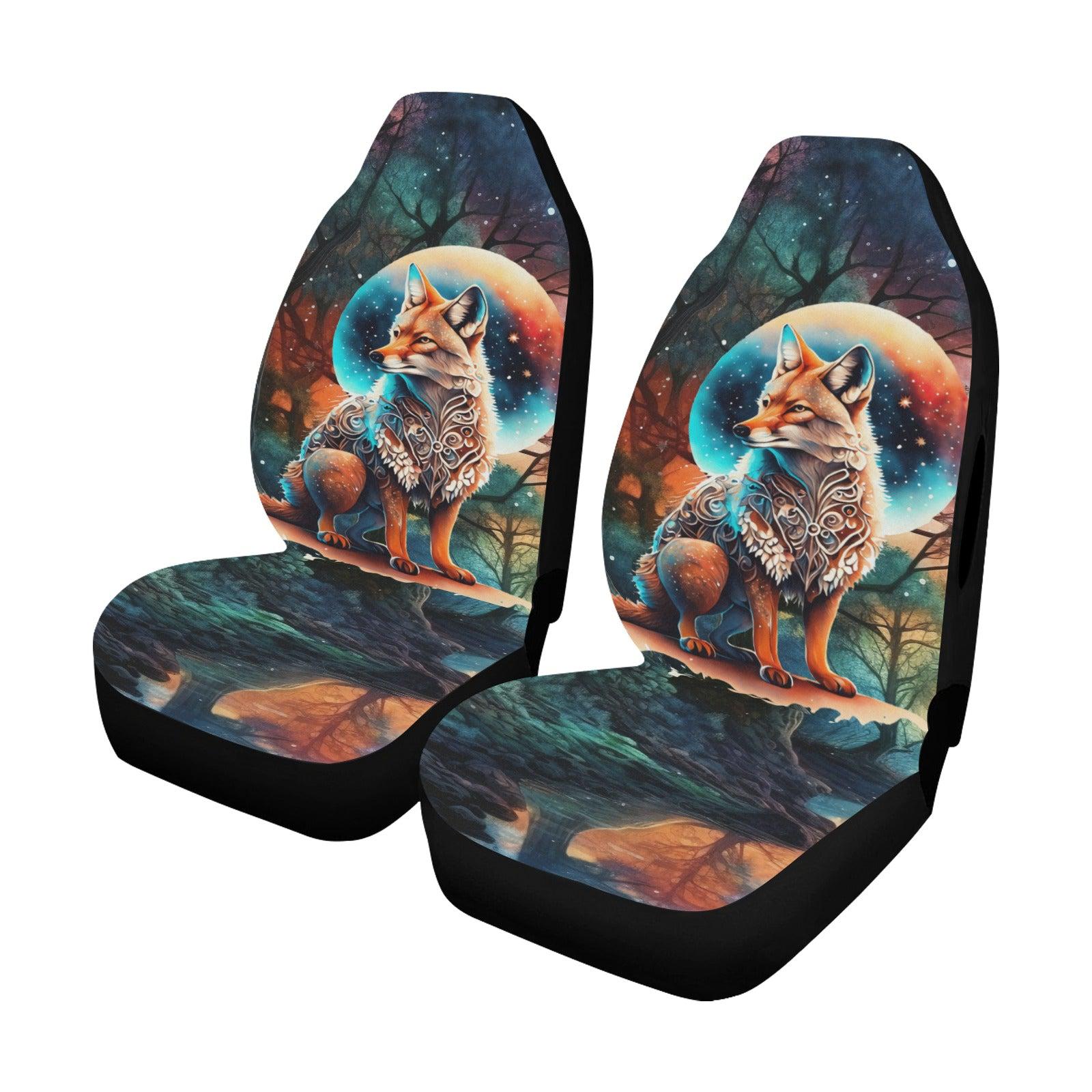 Wolf Car hot Seat Covers. Great gift idea for any wolf lover