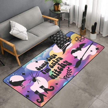 Extra witchy Area Rug-MoonChildWorld