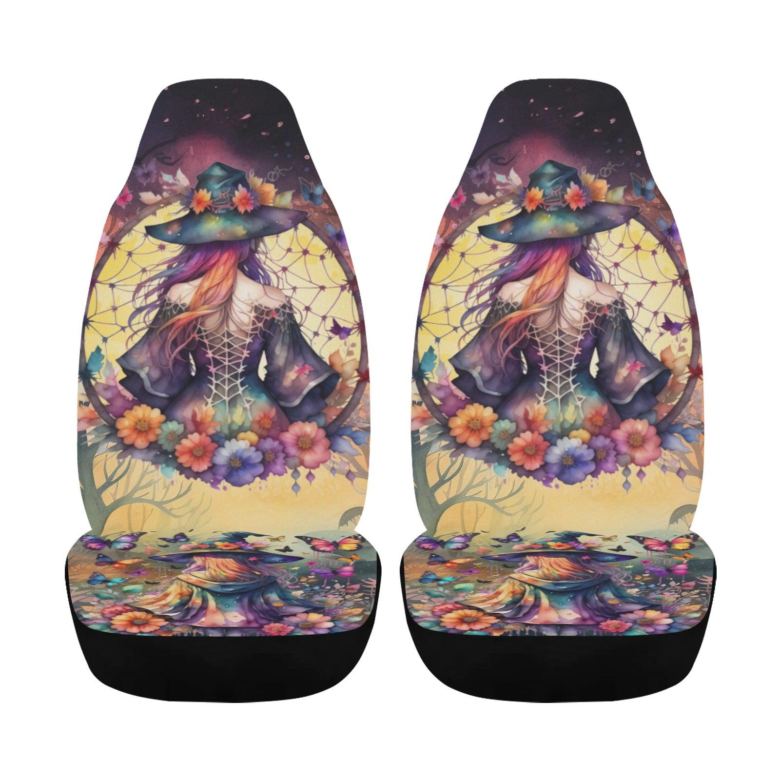 Butterfly Mystic Witch Car Seat Covers-MoonChildWorld