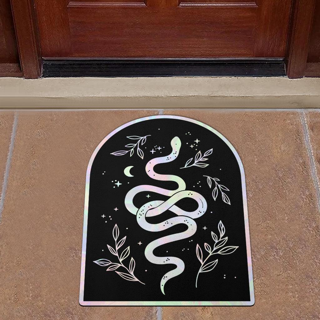 Mystic Snake Witchy Door Mat-MoonChildWorld