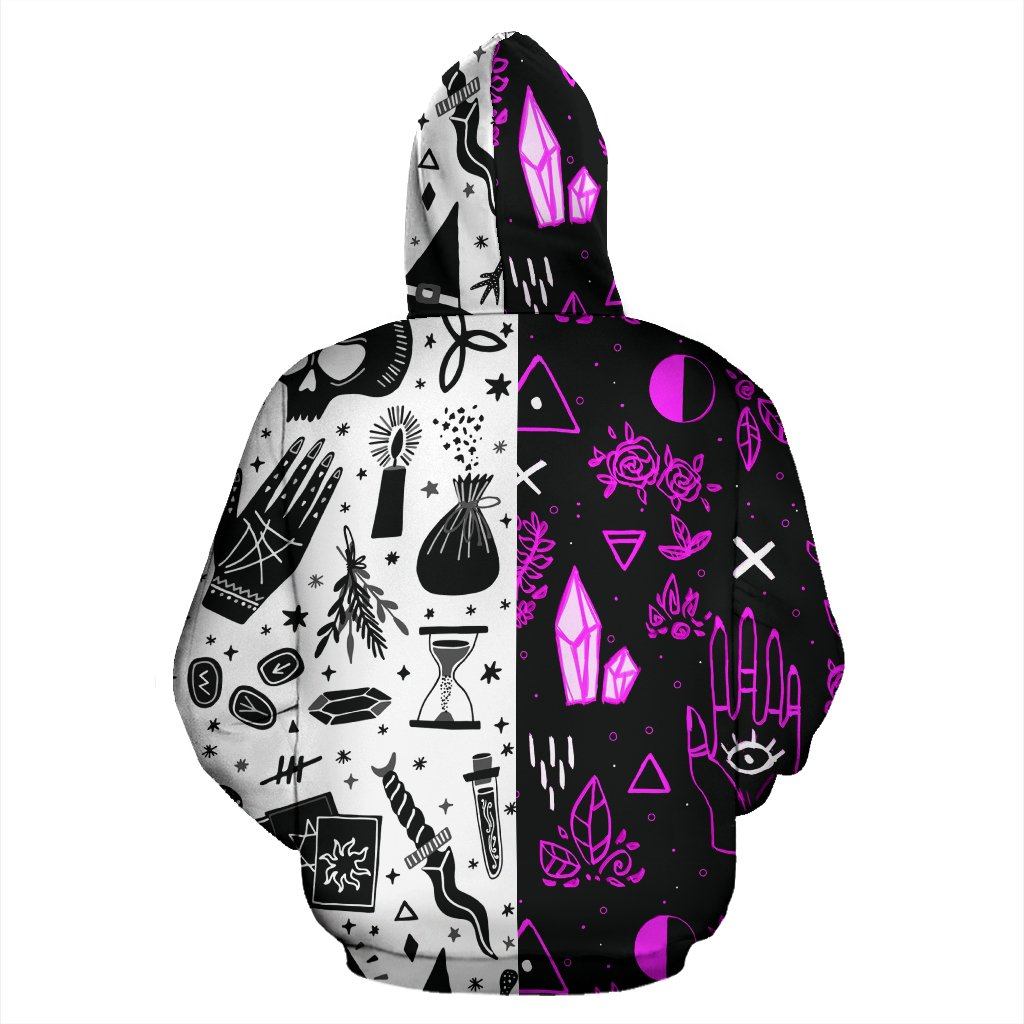 Witch items All Over Hoodie-MoonChildWorld