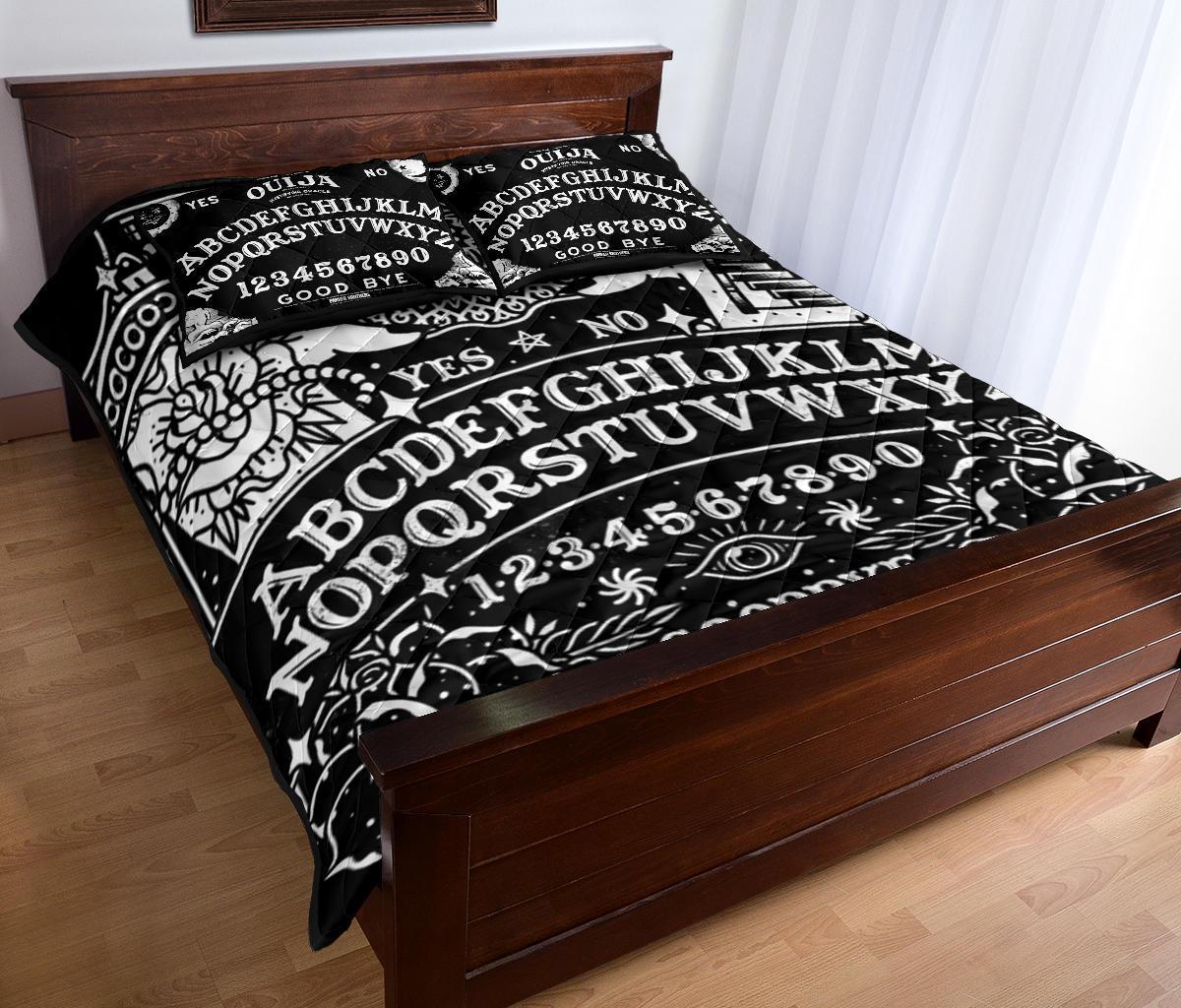 Ouija Witch Quilt Bed Set-MoonChildWorld