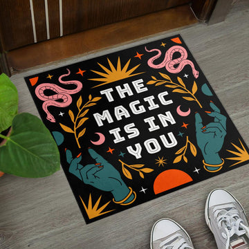 Witchy Door Mat Magic Carpet-MoonChildWorld