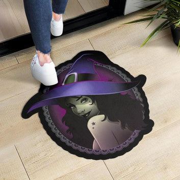 Dark witch Door Mat