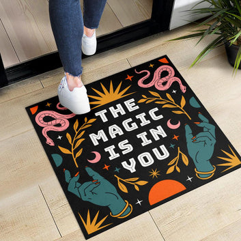 Witchy Door Mat Magic Carpet