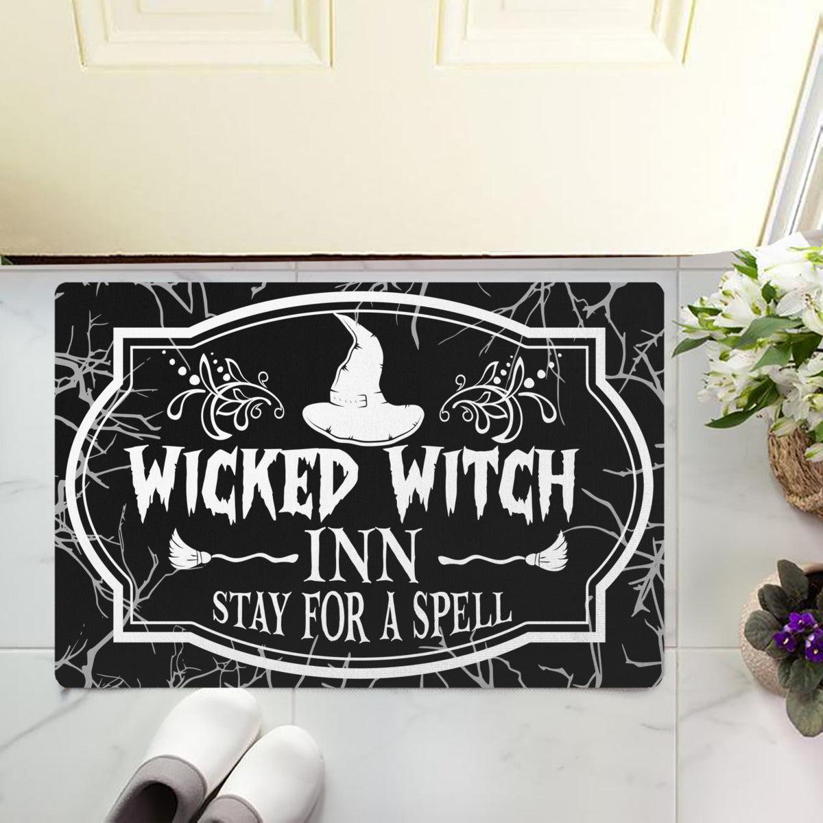 Wicked Witch Doormat Halloween Doormat-MoonChildWorld