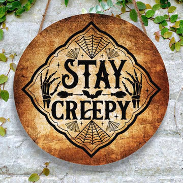 Witch gothic sign Halloween Wood Sign-MoonChildWorld