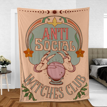 Anti Social Witches Blanket-MoonChildWorld
