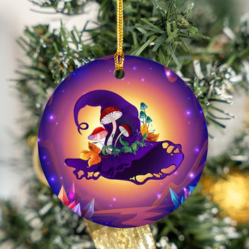Hat Witch Christmas ornament