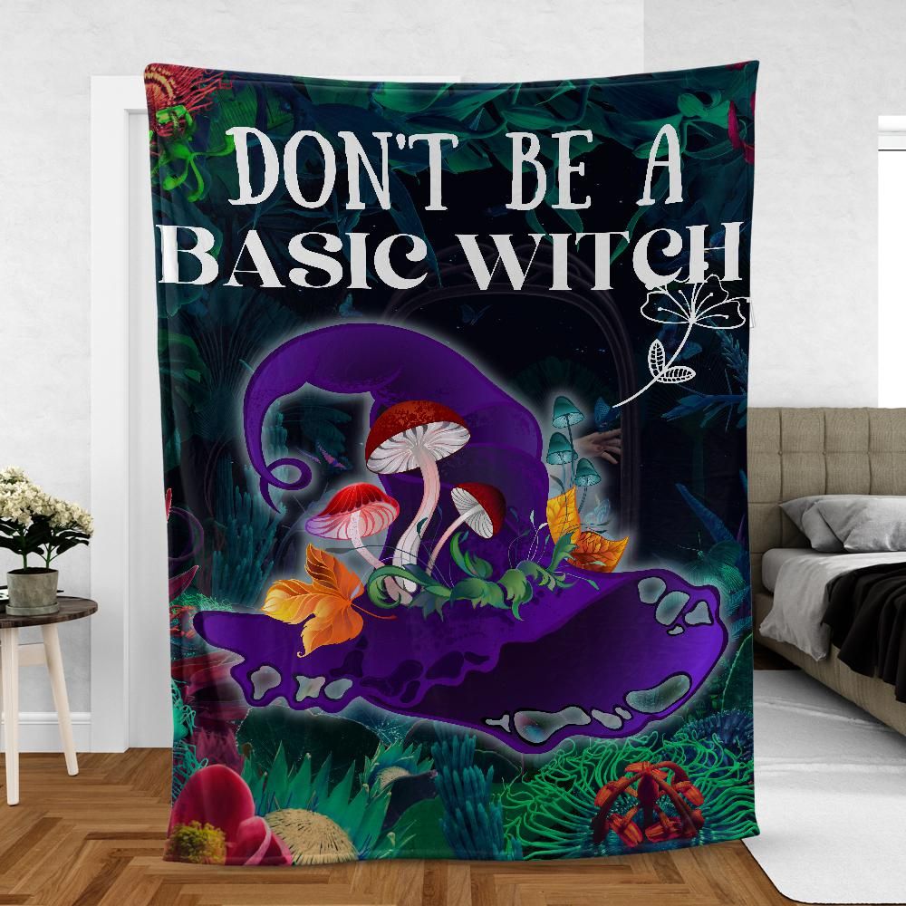 Basic witch Fleece Blanket-MoonChildWorld