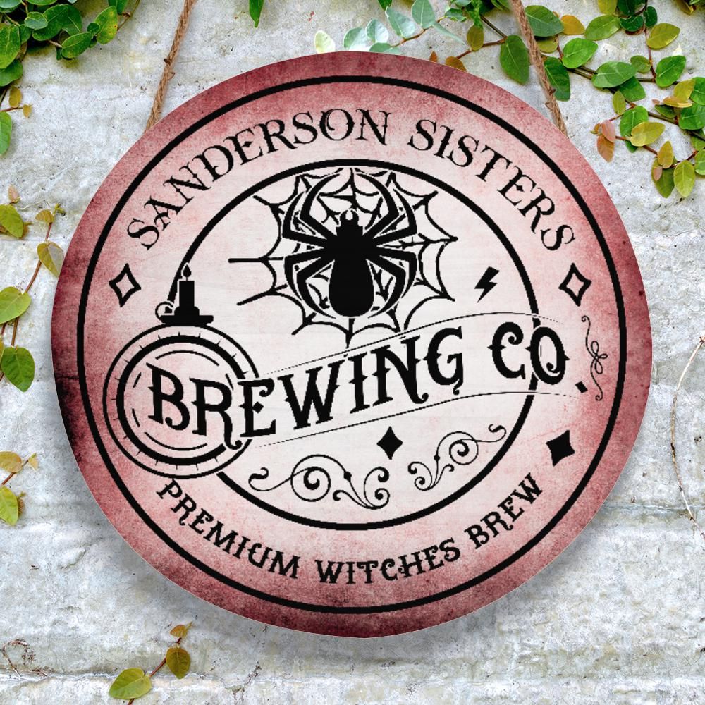 Witch Brew sign Halloween Wood Sign-MoonChildWorld