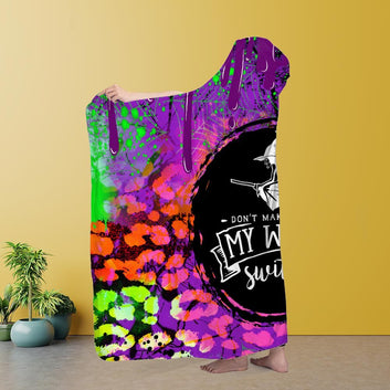 Witch Hooded blanket Witchy Hooded Blanket-MoonChildWorld