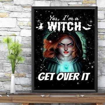 Yes I'm a witch poster-MoonChildWorld