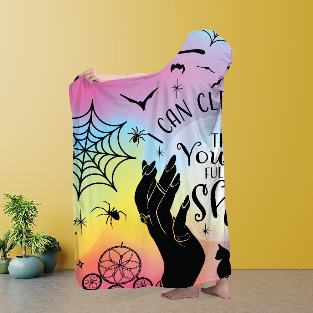 Witch Hooded Blanket Witchy Hooded Blanket-MoonChildWorld