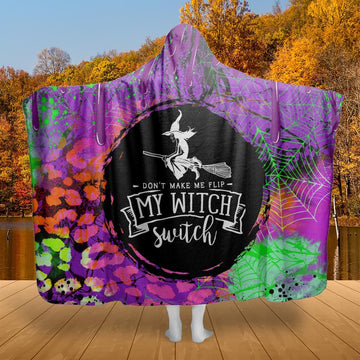 Witch Hooded blanket Witchy Hooded Blanket-MoonChildWorld