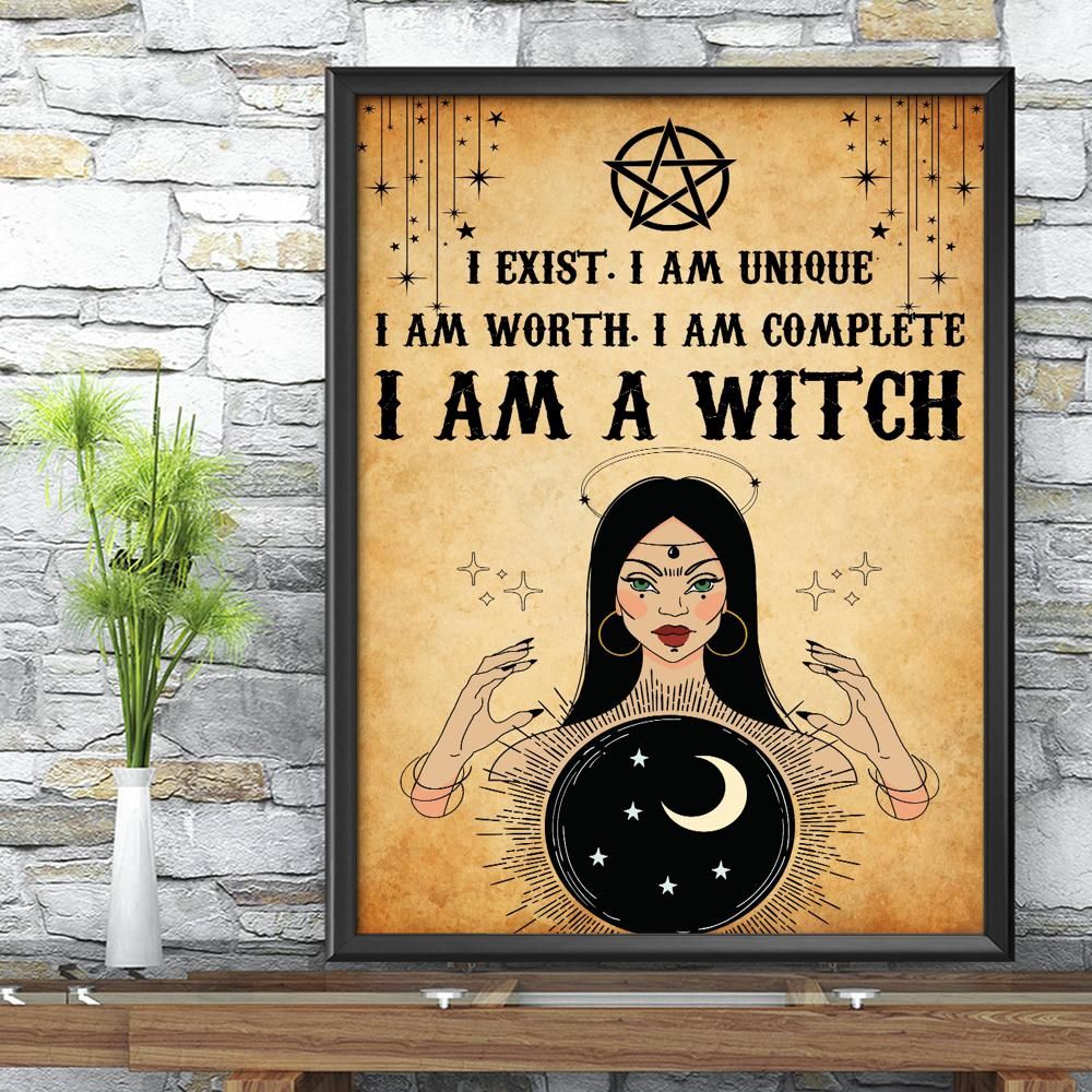 I'm a witch Poster-MoonChildWorld